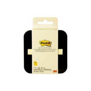 Post-it Pop-up Notes Dispenser for 3″ x 3″ Notes, Assorted Colors