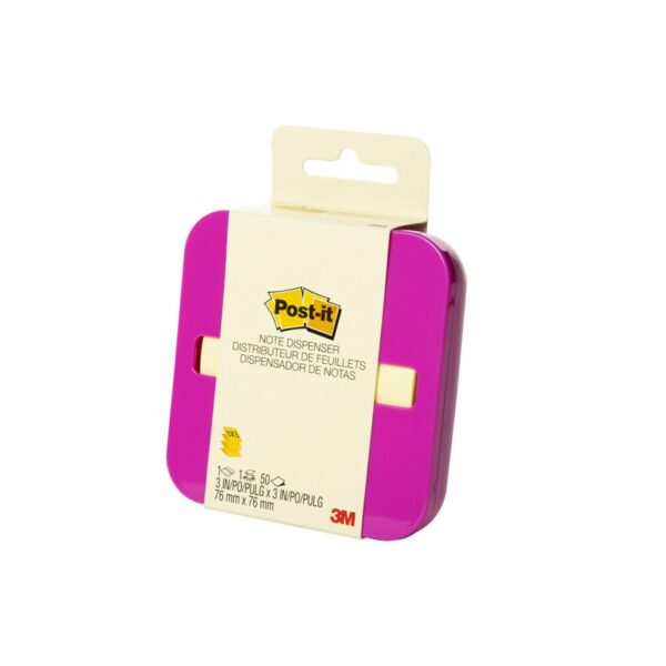 Post-it Pop-up Notes Dispenser for 3″ x 3″ Notes, Assorted Colors