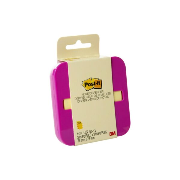Post-it Pop-up Notes Dispenser for 3″ x 3″ Notes, Assorted Colors