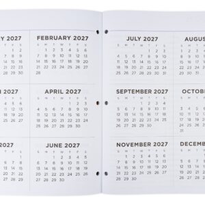 See it Bigger Monthly Planner Large (8.5″ x 11″) Pink Floral, 2 year, APR 2025-Mar 2027 - Image 5