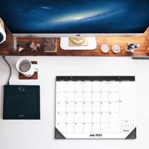 Nekmit Desk Calendar 2025-2026, Desk Pad Calendar 14" x 11", Black - Image 5