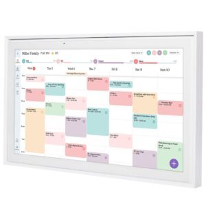 Skylight 15 inch All-in-One Touchscreen Family Calendar and Chore Chart Wall Calendar, White - Image 7