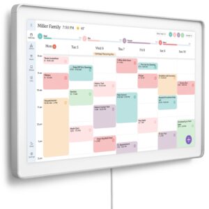 Skylight 15 inch All-in-One Touchscreen Family Calendar and Chore Chart Wall Calendar, White - Image 15