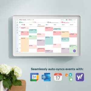 Skylight 15 inch All-in-One Touchscreen Family Calendar and Chore Chart Wall Calendar, White - Image 18