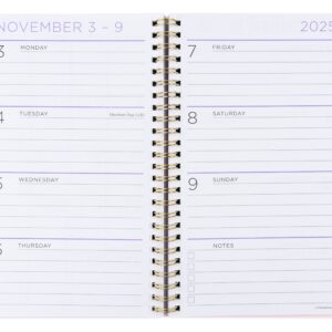 See it Bigger Monthly Weekly Planner Medium (6″ x 8.5″) Blue Floral, 15 month, Apr 2025-Jun 2026 - Image 5