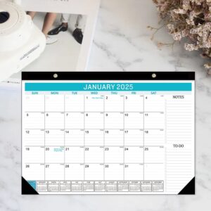 Desk Calendar for Jan 2025 - June 2026, Monthly Wall Calendar for Home or Office, 17" x 12" - Image 4
