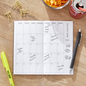 Pen+Gear April 2025-March 2027 24-Month Monthly Planner, Black, 3.75″ x 6.75″