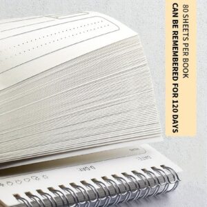 A5 Spiral Plan Agenda, Notebook with Schedule, Daily Checklist Plan, 160 Page Thick Notebook, Office and Learning Supplies, Stationery, Office and School Supplies Schedule and Task Organizer - Image 10
