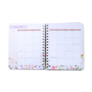 Think Ink Monthly Weekly Med. (6.75" x 8.37") Cream Wildflower 15 Month Apr 2025 - Jun 2026 Planner - Image 7