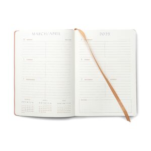 Think Ink Monthly Weekly Med. (5.625" x 7.875") Navy Grid 15 Month Apr 2025 - Jun 2026 Flex Planner - Image 4