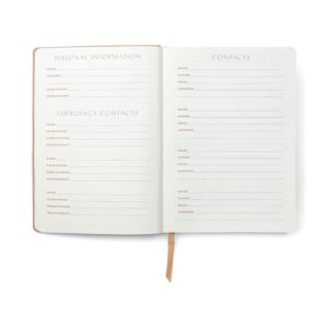Think Ink Monthly Weekly Med. (5.625" x 7.875") Navy Grid 15 Month Apr 2025 - Jun 2026 Flex Planner - Image 8