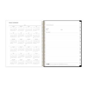 Blue Sky Monthly Weekly Large Planner, 8.5" x 11", White Black Dots 15-Month (April 2025 - June 2026) - Image 6