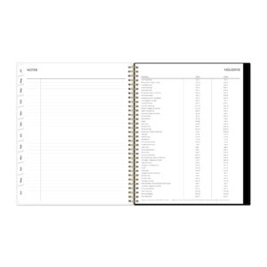 Blue Sky Monthly Weekly Large Planner, 8.5" x 11", White Black Dots 15-Month (April 2025 - June 2026) - Image 8