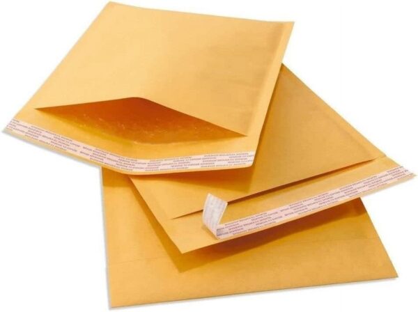 supplyhut 10 2 8.5×12 Kraft Bubble Padded Envelopes Mailers Shipping Case 8.5”x12” Gold