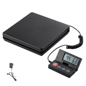 KFFKFF Electronic Freight Weighing Device, 110 lbs x 0.07 oz. Robust Mail Weigher with Timer, Tare, Hold Feature, 90° Adjustable LCD Display Parcel Weigher for Suitcases, Household, Postal Service - Image 7