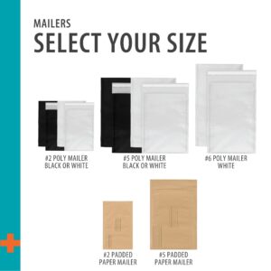 Pen+Gear Self-Seal Honeycomb Padded Mailer, 2 (8.5 in. x 11 in.), Brown, 5-Count - Image 10