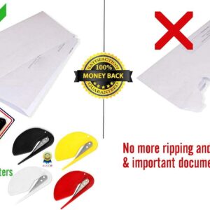 Value Pack 4pc World's Most Efficient Letter Opener Envelope Slitter - Image 5