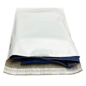 StarBoxes 100 Poly Mailers Bags 12x15.5" - 4 Pouches Envelopes White Self-Sealing - Image 6