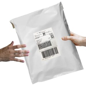 StarBoxes 100 Poly Mailers Bags 12x15.5" - 4 Pouches Envelopes White Self-Sealing - Image 9