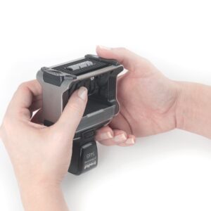 Trodat Professional Date Stamp 5440L – Self-Inking with ENTERED, PAID, FAXED and RECEIVED messages – Red and Blue Impression - Image 6