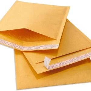 supplyhut 10 5 10.5x16 Kraft Paper Bubble Padded Envelopes Mailers Case 10.5''x16'', Gold - Image 1