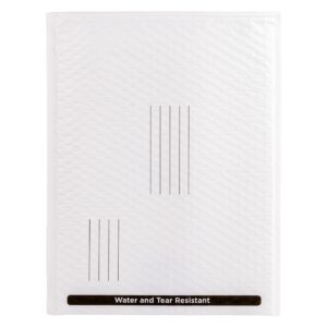 Duck Max Strength Self-Sealing Poly Bubble Mailer 5, 10.5″ x 15″, Solid White