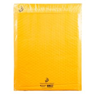 Duck Self-Seal Kraft Bubble Mailer 5, 10.5" x 15", Solid Print, 2 Pack - Image 3