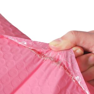 Moocorvic Clearance 10Pcs Pink Bubble Mailers,Self-Seal Shipping Bags,Padded Envelopes,Bubble mailers for Shipping,Mailing,Small Business Packaging Supplies,Bulk - Image 6
