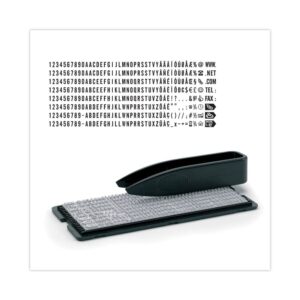 Trodat Printy 4912 Self-Inking Do-It-Yourself (DIY) 4 Line Custom Stamp Kit with Black Ink, Impression Size: 3/4” x 1-7/8” - Image 4