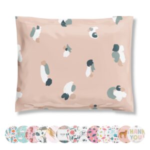 a la mode Mailers Animal Print Cheetah Strawberry Safari Reusable 12.5x15 Poly Mailers 50 Pack - Image 13