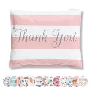 a la mode Mailers Animal Print Cheetah Strawberry Safari Reusable 12.5x15 Poly Mailers 50 Pack - Image 32