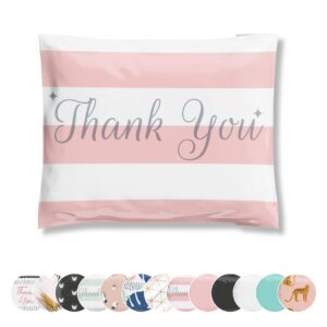 a la mode Mailers Animal Print Cheetah Strawberry Safari Reusable 12.5x15 Poly Mailers 50 Pack - Image 39