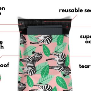 a la mode Mailers Animal Print Cheetah Strawberry Safari Reusable 12.5x15 Poly Mailers 50 Pack - Image 57
