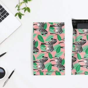 a la mode Mailers Animal Print Cheetah Strawberry Safari Reusable 12.5x15 Poly Mailers 50 Pack - Image 60