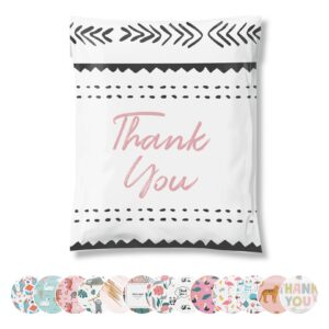 a la mode Mailers Animal Print Cheetah Strawberry Safari Reusable 12.5x15 Poly Mailers 50 Pack - Image 62