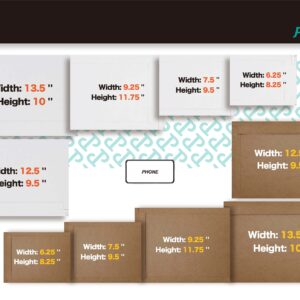 Pmixoff 30 Pack kraft white Rigid Mailers 9.5 x 12.5 inches, Self Seal Stay Flat Bulk Cardboard Kraft No Bend Mailers Peel and Seal for Document Photos Pictures Papers Files CD - Image 3