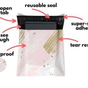 a la mode Mailers Animal Print Cheetah Strawberry Safari Reusable 12.5x15 Poly Mailers 50 Pack - Image 102