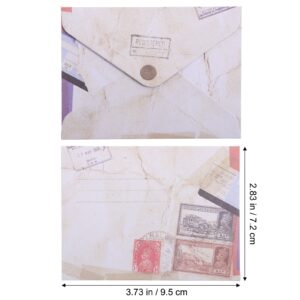 Small Envelope Mini Envelopes for Money Tiny Paper Letter 2x3 Cards Antique Retro Blessing Vintage with Korean Version - Image 3