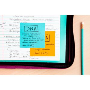 Post-it Super Sticky Notes, 3 in x 3 in, Bright Pink, 1 Pad