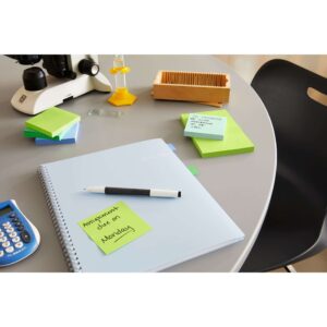 Post-it Super Sticky Notes, 3 in x 3 in, Bright Pink, 1 Pad