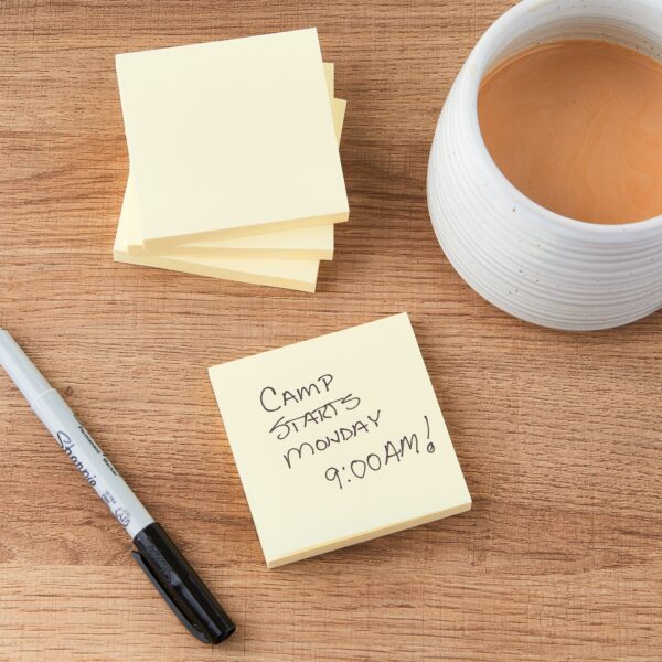 Pen + Gear Sticky Notes, 3 in. x3 in., Assorted Pastel, 100 Shts/Pad, 4 Pads