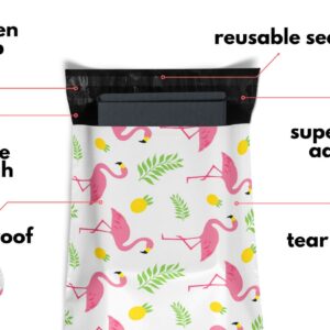 a la mode Mailers Animal Print Cheetah Strawberry Safari Reusable 12.5x15 Poly Mailers 50 Pack - Image 162