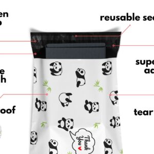 a la mode Mailers Animal Print Cheetah Strawberry Safari Reusable 12.5x15 Poly Mailers 50 Pack - Image 166