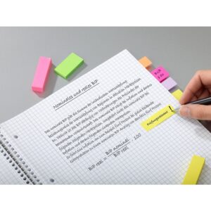 Post-it Page Markers, Assorted Colors , 1/2" x 2", 4 Pads - Image 5