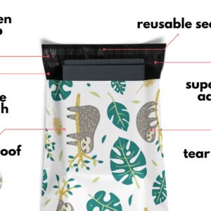 a la mode Mailers Animal Print Cheetah Strawberry Safari Reusable 12.5x15 Poly Mailers 50 Pack - Image 198