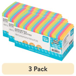 Pen + Gear Paper Sticky Notes, Neon, 3″ x 3″, 1680 Sheets, 24 Counts