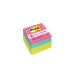 Post-it Notes Cube, Bright Colors, 1 7/8″ x 1 7/8″, 1 Cube