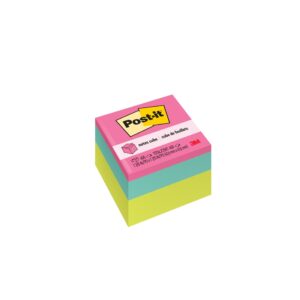 Post-it Notes Cube, Bright Colors, 1 7/8″ x 1 7/8″, 1 Cube