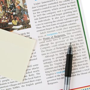 Pen+Gear Semi-Transparent Sticky Notes, 3in x 3in, 50 Sheets, 1 Pad