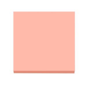 Preplabs Sticky Notes Pastel Sticky Notes – 100-Sheet 3×3″ Super Sticky Notes in Light Pink